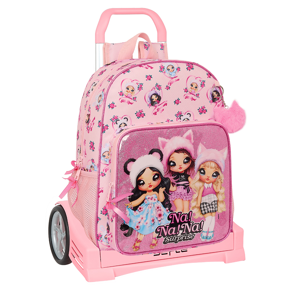 Mochila Trolley con Ruedas Evolution Nanana Suprise Fabulous 81305