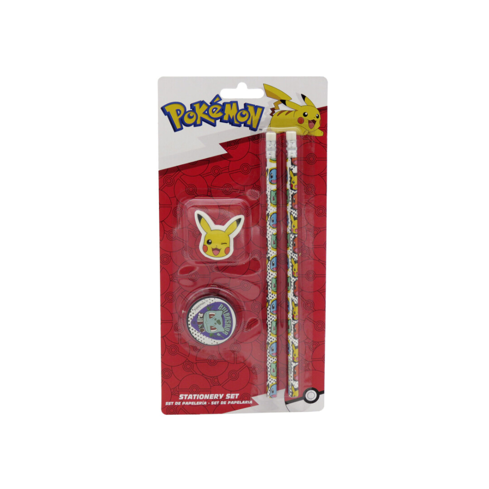 Set de Papelería Pokémon 4 Piezas 81813