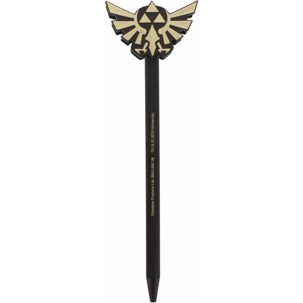 Lápiz De Madera Con Topper Legend Of Zelda Hyrule Wingcrest 82641