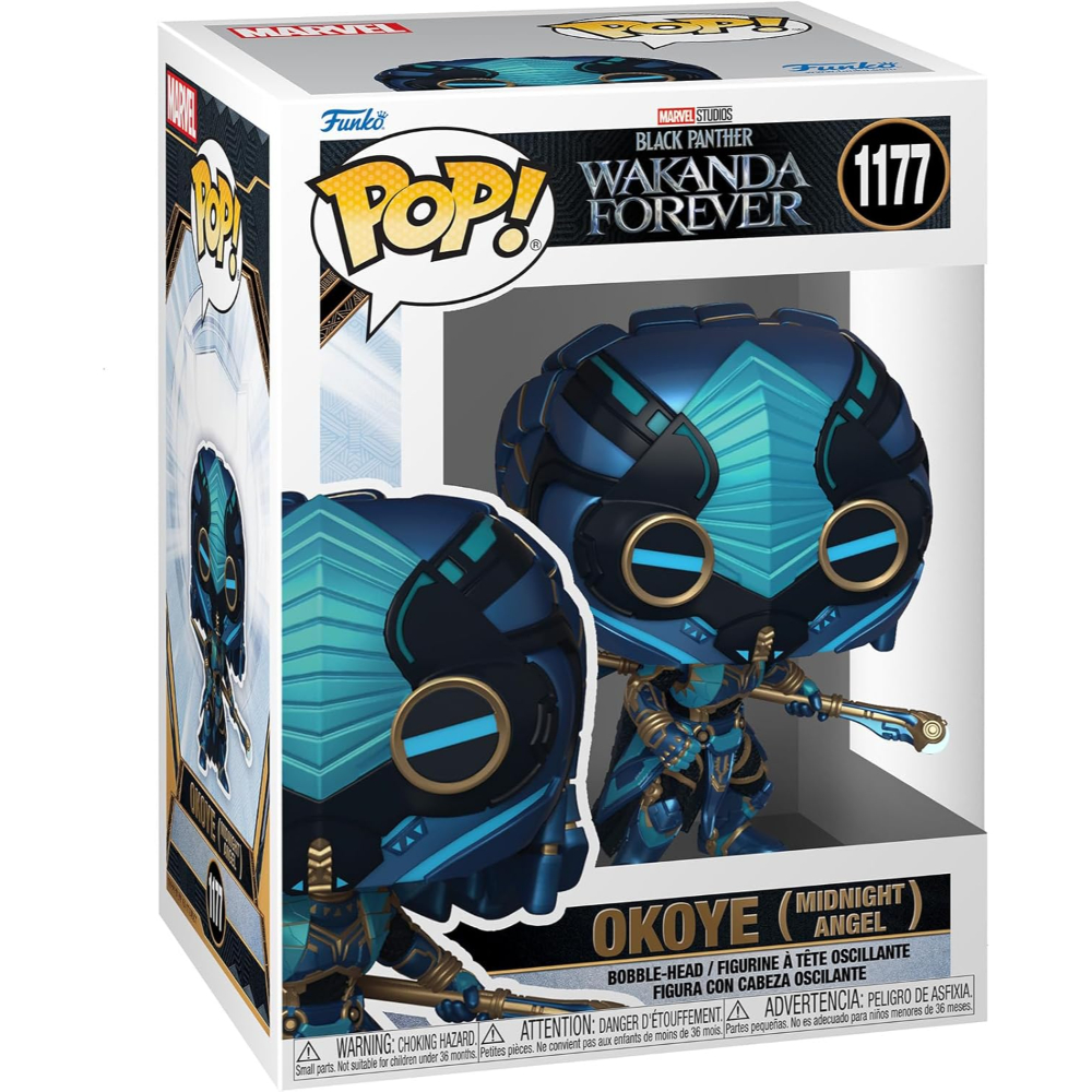 Figura Funko Pop! Black Panther Wakanda Forever Okoye Midnight Angel 1177 83499
