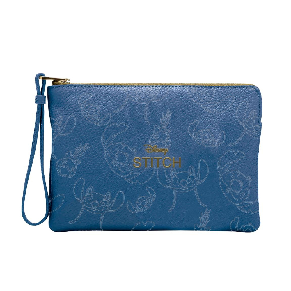 Neceser Aseo Viaje Stitch Azul Marino Plano Premium 83804