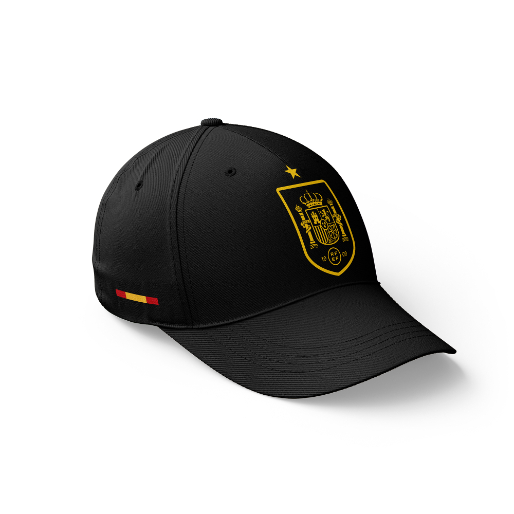 Gorra Selección Española RFEF Negra Adulto 83985
