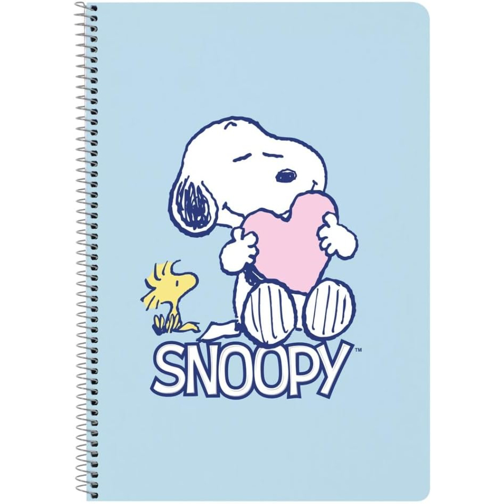 Cuaderno Snoopy Love A4 80 Hojas 84133