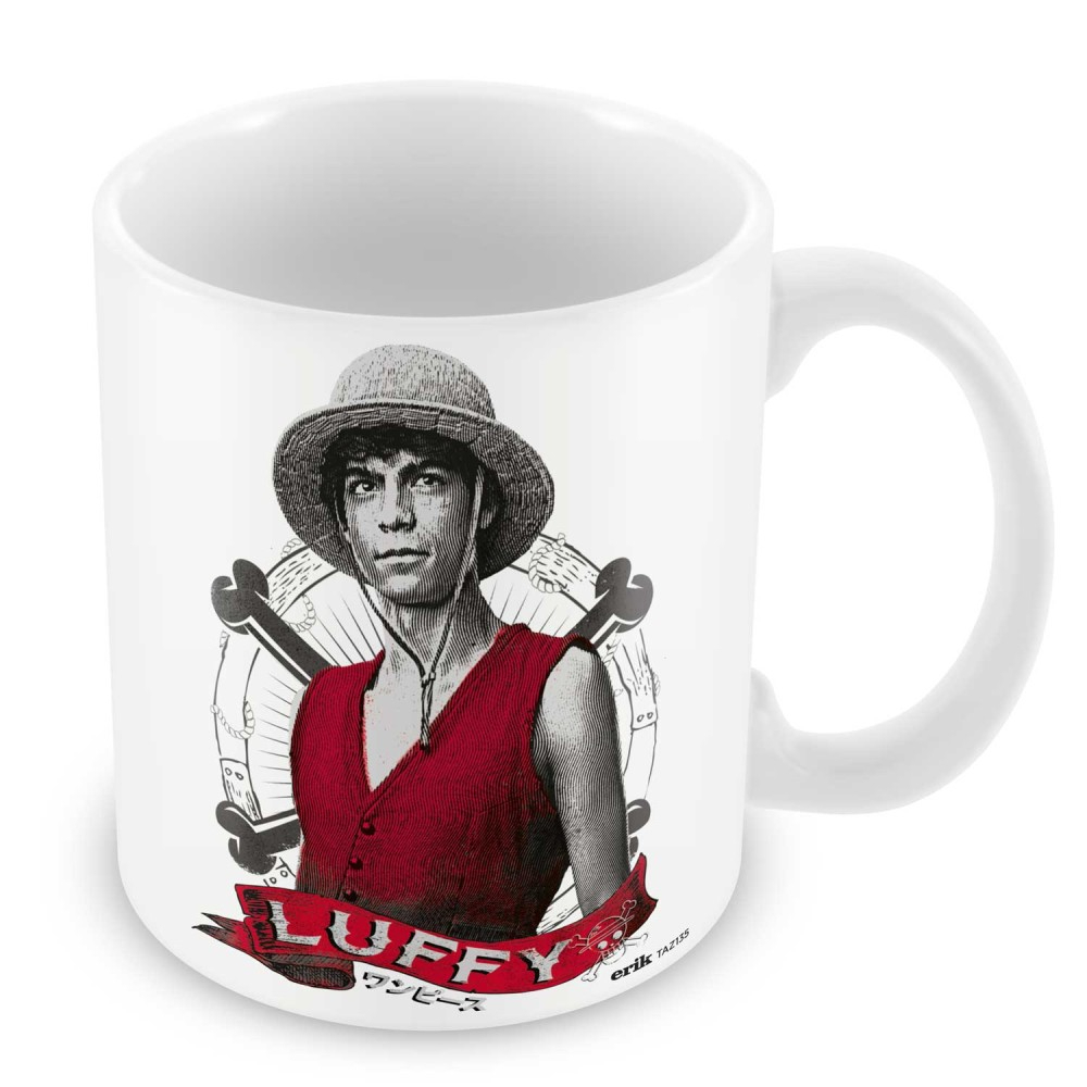 Taza One Piece Netflix Monkey D. Luffy 350 ML 85581