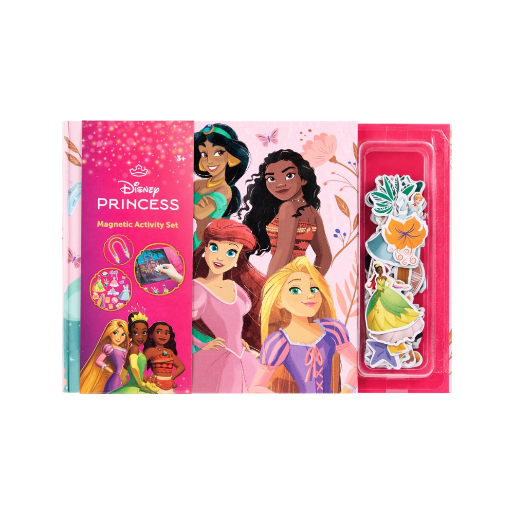 Libro Magnético con 29 Pegatinas Magnéticas Princesas 86780