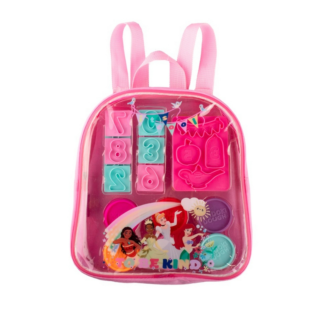 Mochila con Set Papelería y Plastiina Princesas 87161