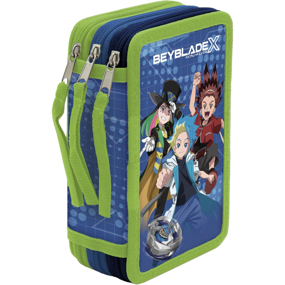 Plumier con Material Escolar Beyblade 3 Pisos 87965